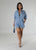 On The Move Denim Romper