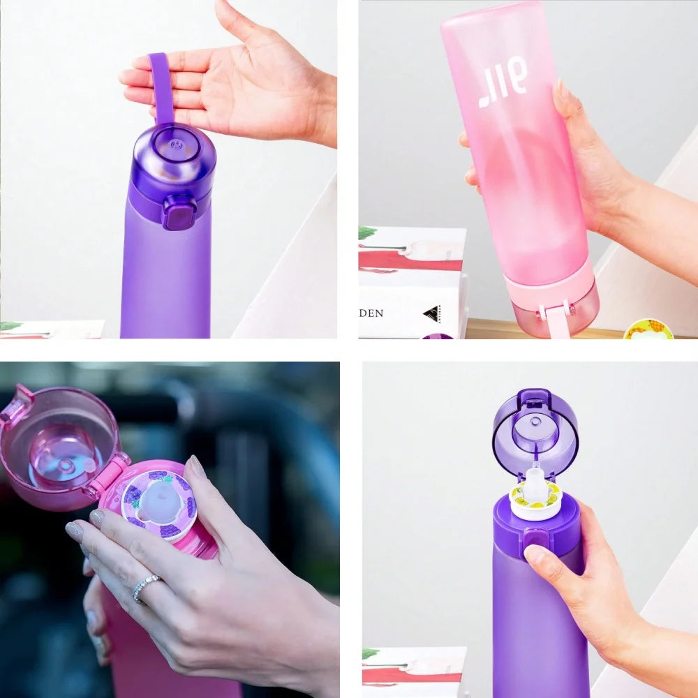 transparent leakproof water bottle designed for active lifestyle hydration needs