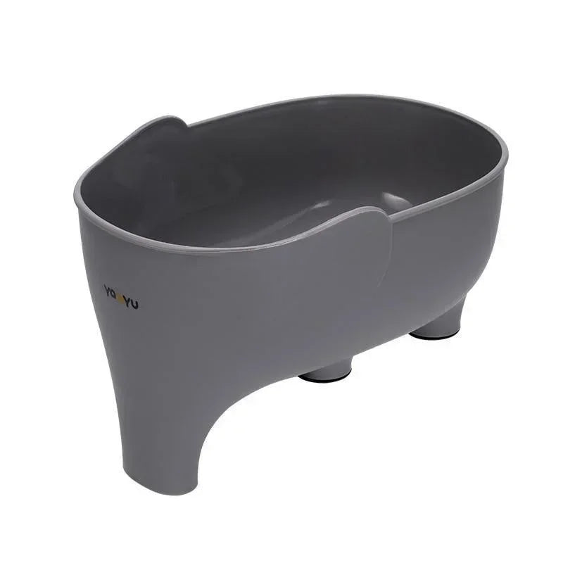 Elephant Sink Strainer Basket – Hanging Kitchen Drain Organizer