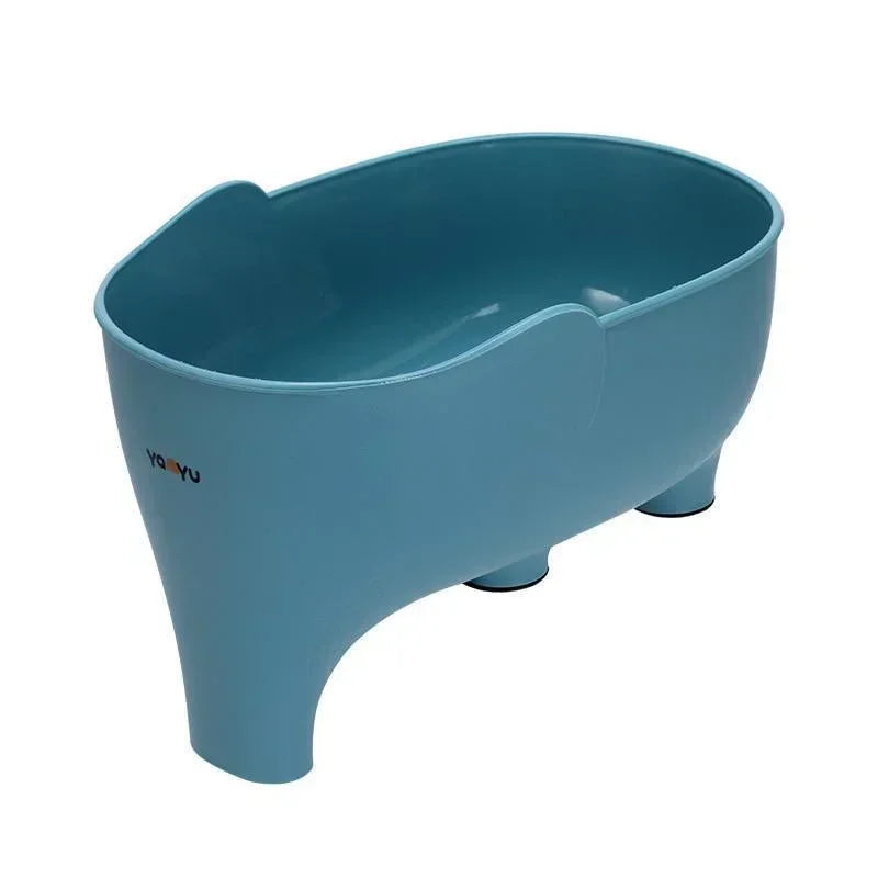Elephant Sink Strainer Basket – Hanging Kitchen Drain Organizer