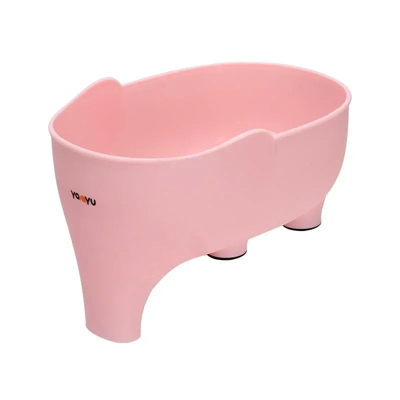 Elephant Sink Strainer Basket – Hanging Kitchen Drain Organizer