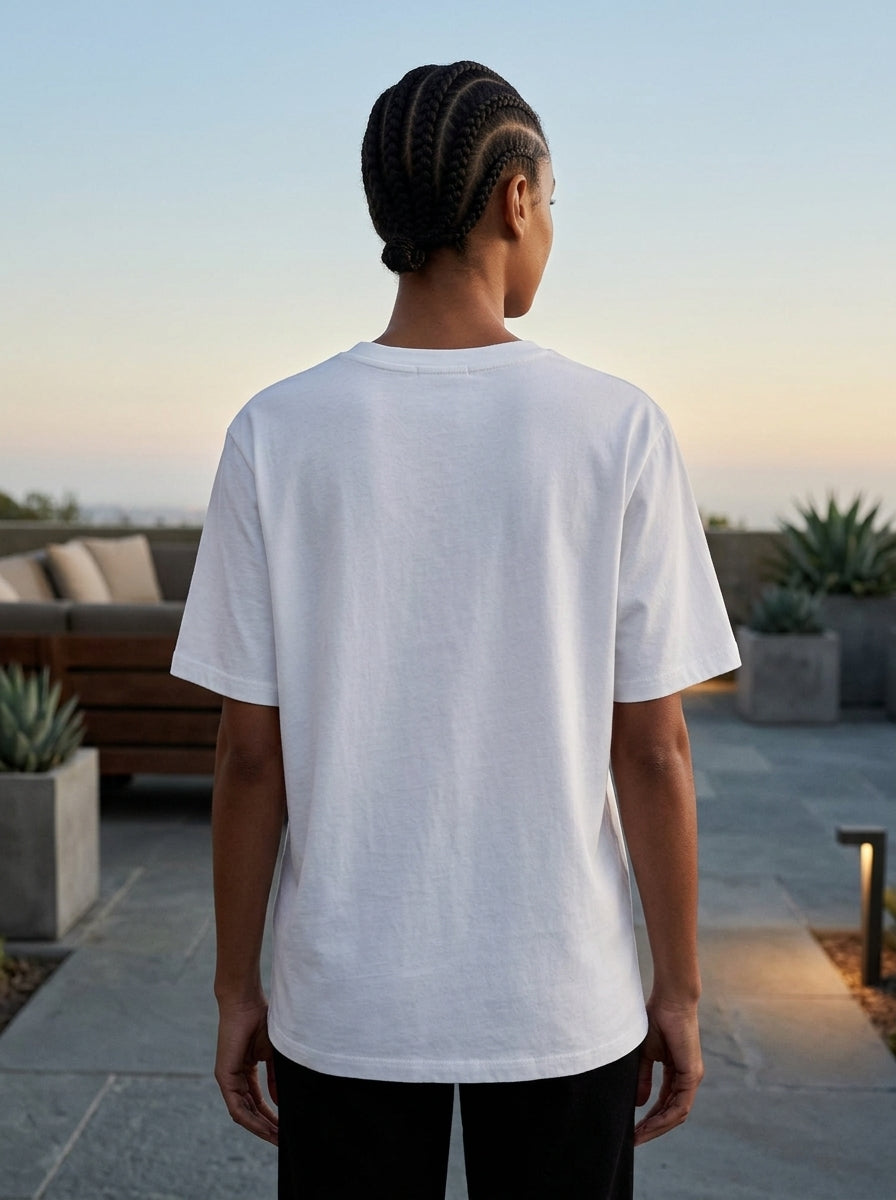 Brave Bloom statement tee