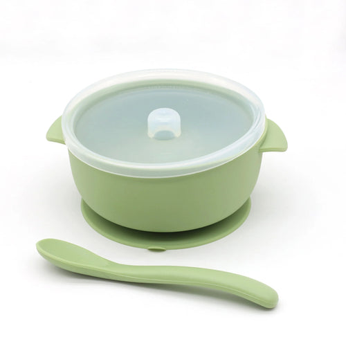 Lunivay 3-Piece Silicone Baby Bowl Set – Suction Feeding Bowls
