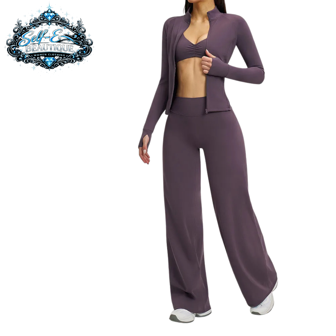 Self-E Beautique sports bra activewear set